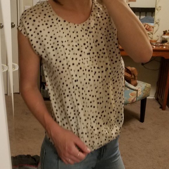 Loft Pleat Front Blouse